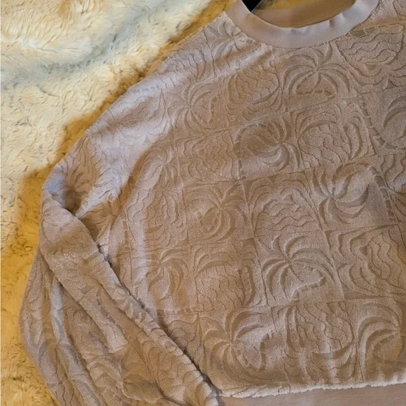 BRAND NEW! 🌸 Lilac oversized crew neck “Sunday Pullover” by RVCA ~ NWT - Picture 2 of 7